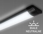 Lampa LED Panel Do Garażu Warsztatu 150cm 50W Bardzo Mocne Światło oprawa liniowa neutralna biała 4000 lm 4000K
