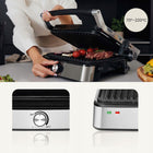Grill elektryczny Zeegma Chef Easy 2000W regulacja temp. płyty ceramiczne nominalna