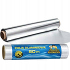 Folia Aluminiowa spożywcza gastronomiczna 50m catering gruba mocna do pieczenia, grillowania, pakowania i