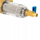 Filtr do wody mechaniczny samoczyszczący z płukaniem 3/4" DN20 z manometrem 6 cm 0 l bezbarwny