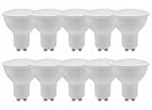 10x Żarówka LED GU10 1W Barwa Neutralna LLS Zestaw 4000K LLS reflektor do oświetlenia punktowego, spot, 90 lm