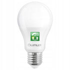 3x Żarówka LED E27 A60 10W czujnik ruchu 4000K 1055lm Neutralna NIE mruga automatyczne oświetlenie do korytarza, garażu