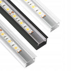 Profil aluminiowy InLine Mini Led do wpustu 2m kanał podtynkowy, obudowa do taśmy świetlnej, szyna montażowa