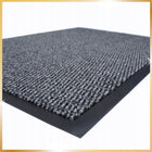 Wycieraczka pod drzwi zewnętrzna wewnętrzna gumowa wejściowa 60X90 CM mata do obuwia, czarna PVC tekstylna, grubość 6 mm