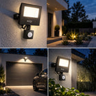 HALOGEN LED z czujnikiem ruchu naświetlacz lampa 30W 4500K ZEWNĘTRZNY IP65 reflektor do ogrodu podjazdu elewacji biały