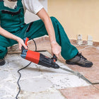 Dłuto SDS plus elastyczne stalowe szerokie płaskie 260x125 do betonu płytek przecinak, skuwanie okładzin