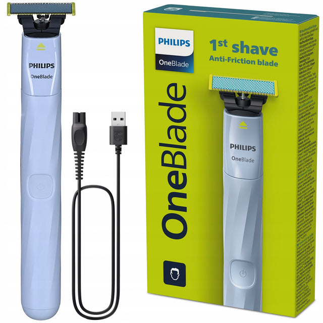 Golarka Philips OneBlade First Shave QP1324/20 - Pierwsze Golenie foliowa