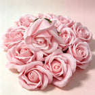 Róże mydlane jasny RÓŻ kwiaty flower BOX 50szt prezent dla kobiet JAK żywe kwiaty mydlane 6 cm
