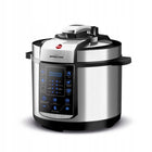 MULTICOOKER SZYBKOWAR ELEKTRYCZNY GARNEK PAROWAR 14 programów 5L ciśnienie urządzenie wielofunkcyjne srebrne do