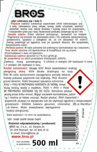 Bros płyn odstrasza psy i koty 500ml - 2 opakowania repelent dla zwierząt, ochrona ogrodu i posesji