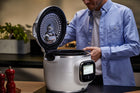 Multicooker tefal Cook4Me z pokrywą do zapiekania air fryer 1300 przepisów 6 l 1600 w biały