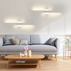 Lampa LED kinkiet ścienny biała nowoczesna salonu korytarz 4500K 24W 60cm oprawa do sypialni i przedpokoju, metalowa, 2