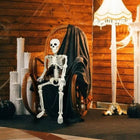 Szkielet człowieka kościotrup 90 CM DUŻY halloween ozdoby dekoracje duch XL plastikowa figura stojąca, rekwizyt na