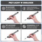 LUTOWNICA PRECYZYJNA AKUMULATOROWA KOLBOWA BEZPRZEWODOWA ZESTAW 420°C USB-C do elektroniki, grzałkowa oporowa 8 W