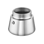 Kawiarka zaparzacz do kawy stal nierdzewna 4 filiżanki kawy transa 200ml moka na indukcję, espresso
