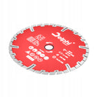 TARCZA DIAMENTOWA 230mm DO CIĘCIA BETONU CEGŁY KOSTKI KAMIENIA 230x22,23 do ceramiki i płyt cementowych, otwór 22,2 mm