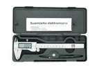 Suwmiarka elektroniczna metalowa obudowa L150 cyfrowa do mierzenia średnicy, głębokości i wymiarów, zakres 150 mm
