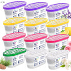 Pochłaniacz wilgoci osuszacz na wilgoć MIX zapachowy 400 ml AquaFloow 12x absorber do pomieszczeń, na 9 m³