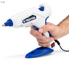 PISTOLET DO KLEJU NA GORĄCO KLEJARKA 100W + KLEJ WKŁADY 11MM MOCNY TECHTOOL aplikator termotopliwy do rękodzieła i