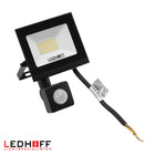 Halogen LED Naświetlacz Reflektor czujnik ruchu 50W 4500lm 4500K Zewnętrzny lampa IP44 światło neutralne do garażu