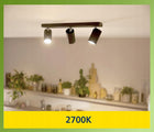 Żarówka LED GU10 philips 2.1W = 50W 190lm/W 2700K Ciepła 36° klasa a 6 szt. reflektorowa, spot do opraw sufitowych, 400