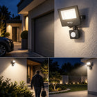 HALOGEN LED z czujnikiem ruchu naświetlacz lampa 30W 4500K ZEWNĘTRZNY IP65 reflektor do ogrodu podjazdu elewacji biały