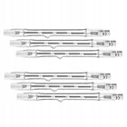 6x Żarówka Żarnik Halogenowy Wkład Halogen J118 118mm 230V 500W R7s 9050lm rurkowe źródło światła ciepła biel 2700K do
