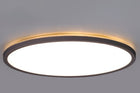Plafon sufitowy LED okrągły 30 cm 24W czujnik IP54 nivera circle Kobi oprawa oświetleniowa zintegrowana, czarna