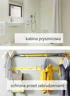 Lakier kafle w płynie,aqua ceramic plus 1 kg,półmat bezbarwna farba akrylowa do glazury, na ściany, wydajność 7 m²/l