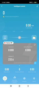 Inteligentny licznik prądu mocy przekaźnik energii wifi na szynę wifi tuya monitor zużycia, pomiar poboru, sterowanie