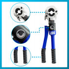 Praska zaciskarka do RUR PEX hydrauliczna zestaw 12 matryc TH u V 15-32mm do instalacji wodnych, ręczna, wymienne