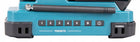 Makita Radio budowlane Odbiornik radiowy akumulatorowe 12V 10,8V CXT MR052 do warsztatu i na budowę, kompatybilny z