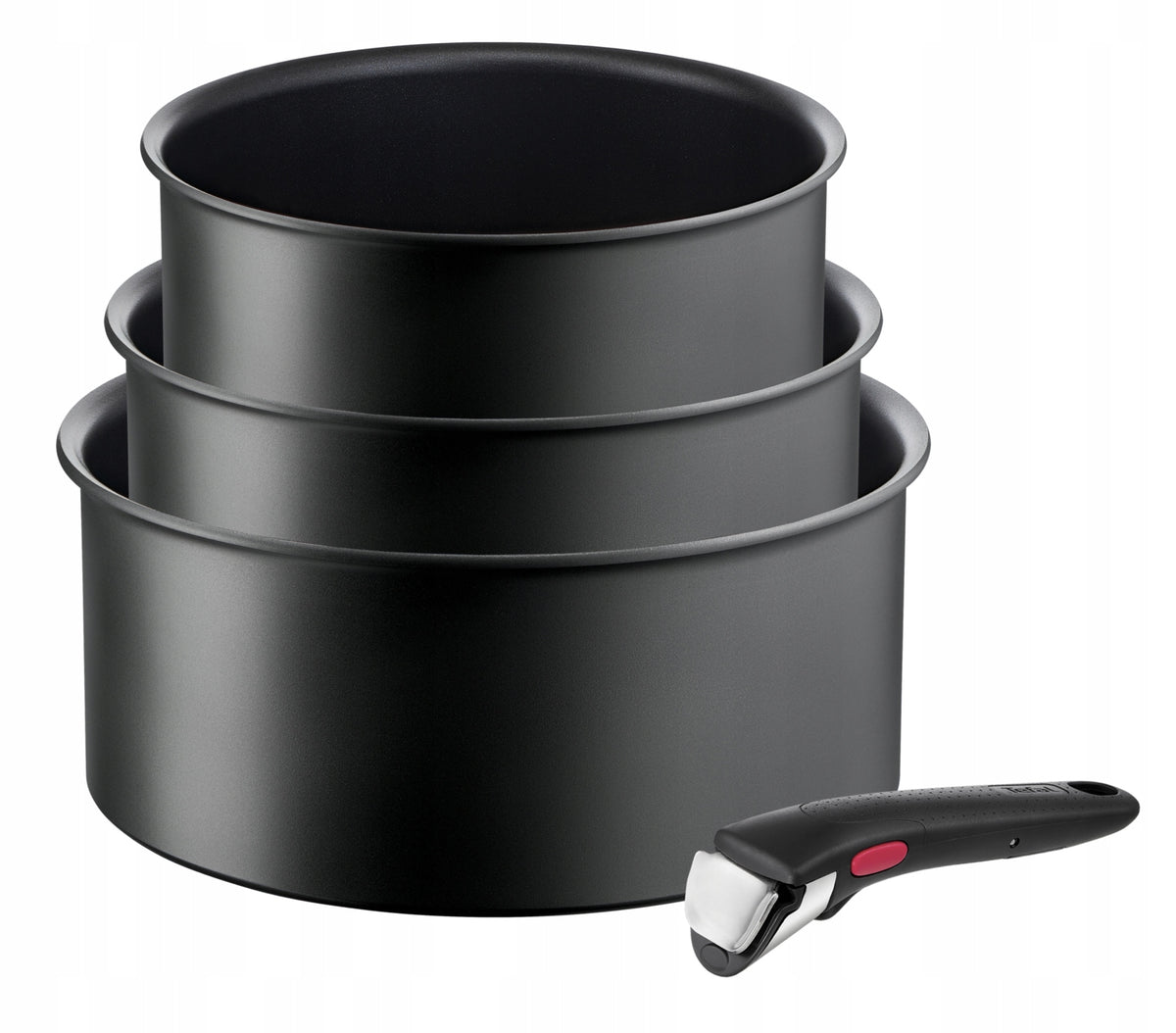 Zestaw garnków tefal Ingenio Ultimate 16/18/20 do indukcji na gaz z rączką aluminiowe nieprzywierające, piekarnik