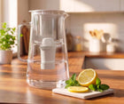Dzbanek filtrujący szklany AquaFloow ClassGlass 3l + 3x filtr wody Class biały