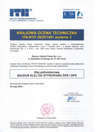 Klej do styropianu EPS XPS pianoklej 2szt + pistolet do pianokleju zestaw do mocowania płyt termoizolacyjnych, do