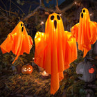 Dekoracja halloween duch huśtawka lampa LED wisząca lampka ogrodowa ozdoba na imprezę tematyczną, świecące upiory