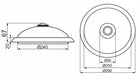 Plafon z czujnikiem ruchu i zmierzchu 360° lampa sufitowa LED 12W oprawa okrągła neutralna biel 4000K 800 lm