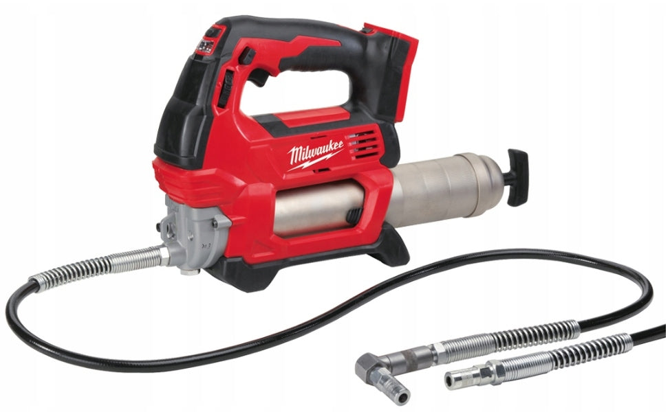 Smarownica akumulatorowa Milwaukee M18 GG-0 pistolet do smaru, dozownik smaru, do smarowania maszyn, 18 V, bez