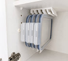 Uchwyt na Pokrywki ikea 365+ 10 Miejsc Wieszany Organizer do Kuchni Biały 21.2 cm 3 cm 12 cm uniwersalne