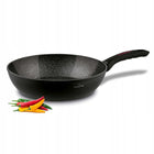 PATELNIA INDUKCJA Głęboka Gaz Ceramiczna SOLIDNA Starke Pro Piccante 24 cm do smażenia, na kuchenkę elektryczną
