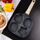 Patelnia do Jajek 19cm Patelnia marmurowa GAZ indukcja Różne Kształty do omletów i placków, kwadratowa, do zmywarki