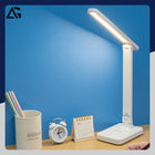LAMPKA BIURKOWA LED BEZPRZEWODOWA AKUMULATOROWA NA BIURKO SZKOLNA BIAŁA USB lampa stołowa do czytania, ściemniana
