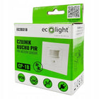 Czujnik Ruchu PIR Sensor 500W Biały Do Puszki Podtynkowy Zasięg max 9m IP20 detektor obecności automat oświetleniowy