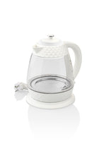 Czajnik elektryczny Eta Crystal white 1.7 L 2200 w biały szkło, tworzywo sztuczne