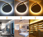 Taśma LED Neon COB 24V 1m 608/m CCT 2700-6500K biała ciepła neutralna zimna oświetlenie dekoracyjne do wnęk, mebli i