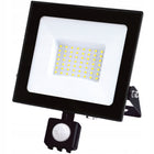 Naświetlacz LED 50W=280W z Czujnikiem Ruchu Halogen Zewnętrzny 5052lm Lampa reflektor IP65 neutralne białe 4000K do