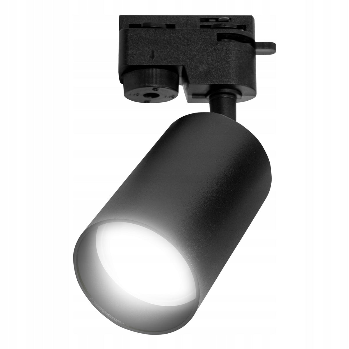 Reflektor szynowy szynoprzewód LED lampa szynowa spot na żarówkę GU10 oprawa sufitowa kierunkowa czarna 10 w do salonu