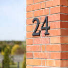 Numer Domu Cyfry na Dom Tabliczka Adresowa Metalowa Aluminium 3D 19 cm oznaczenie posesji, znak na elewację, numeracja