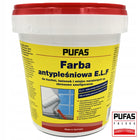Pufas Farba Antypleśniowa biała E.L.F 750 ml do ścian, akrylowa, matowa, przeciwgrzybiczna