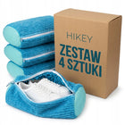 Worek do prania butów 4 SZT siatka torba obuwia mikrofibra pralka ochronna do sneakersów, tenisówek, materiał